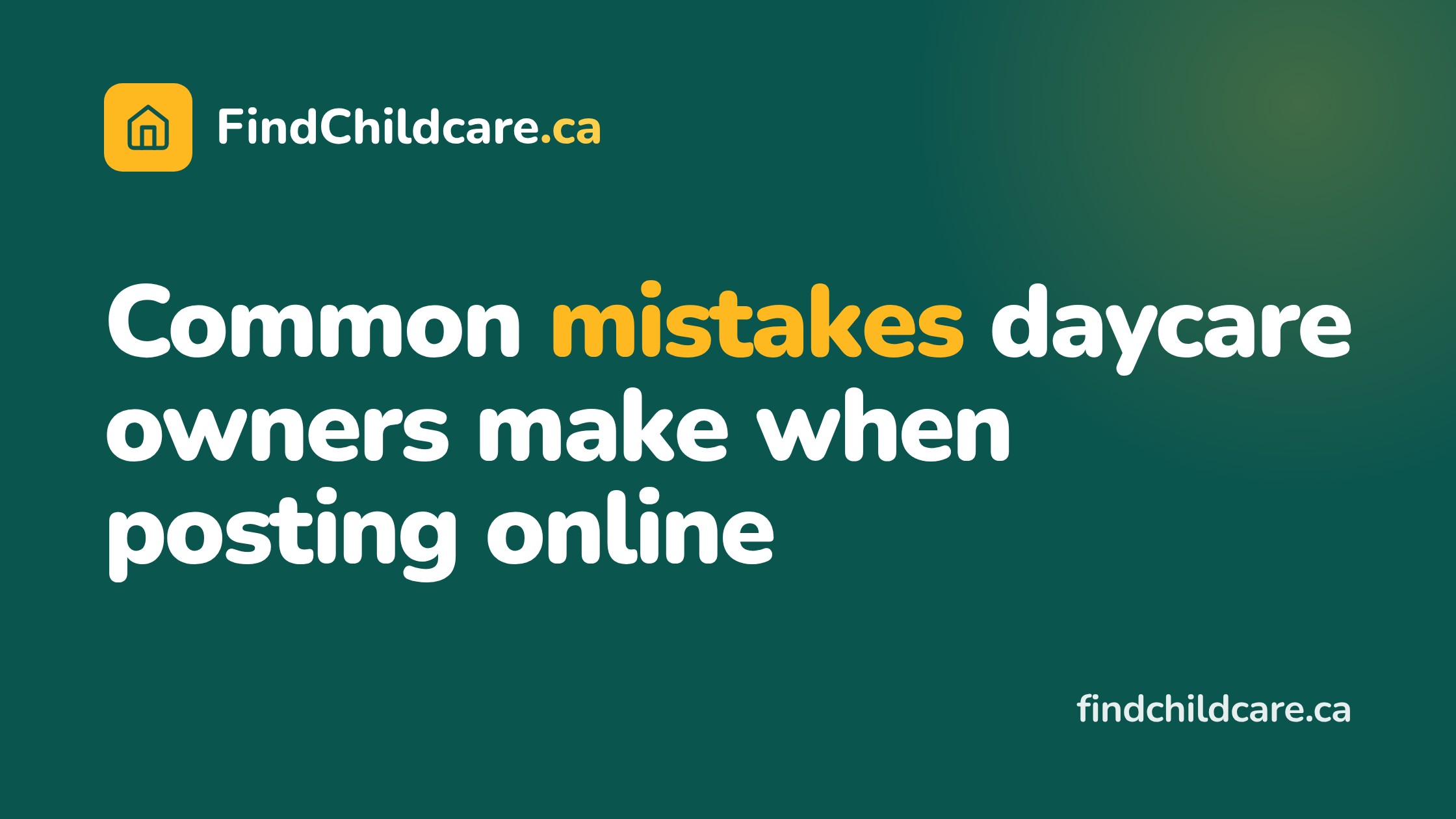 Daycare owner reviewing social media posts on a laptop