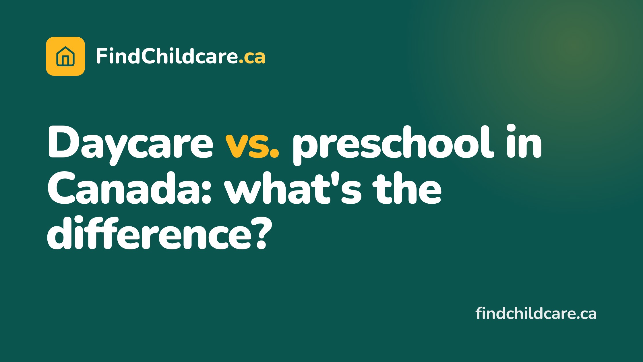 Children engaged in activities at a Canadian daycare and preschool