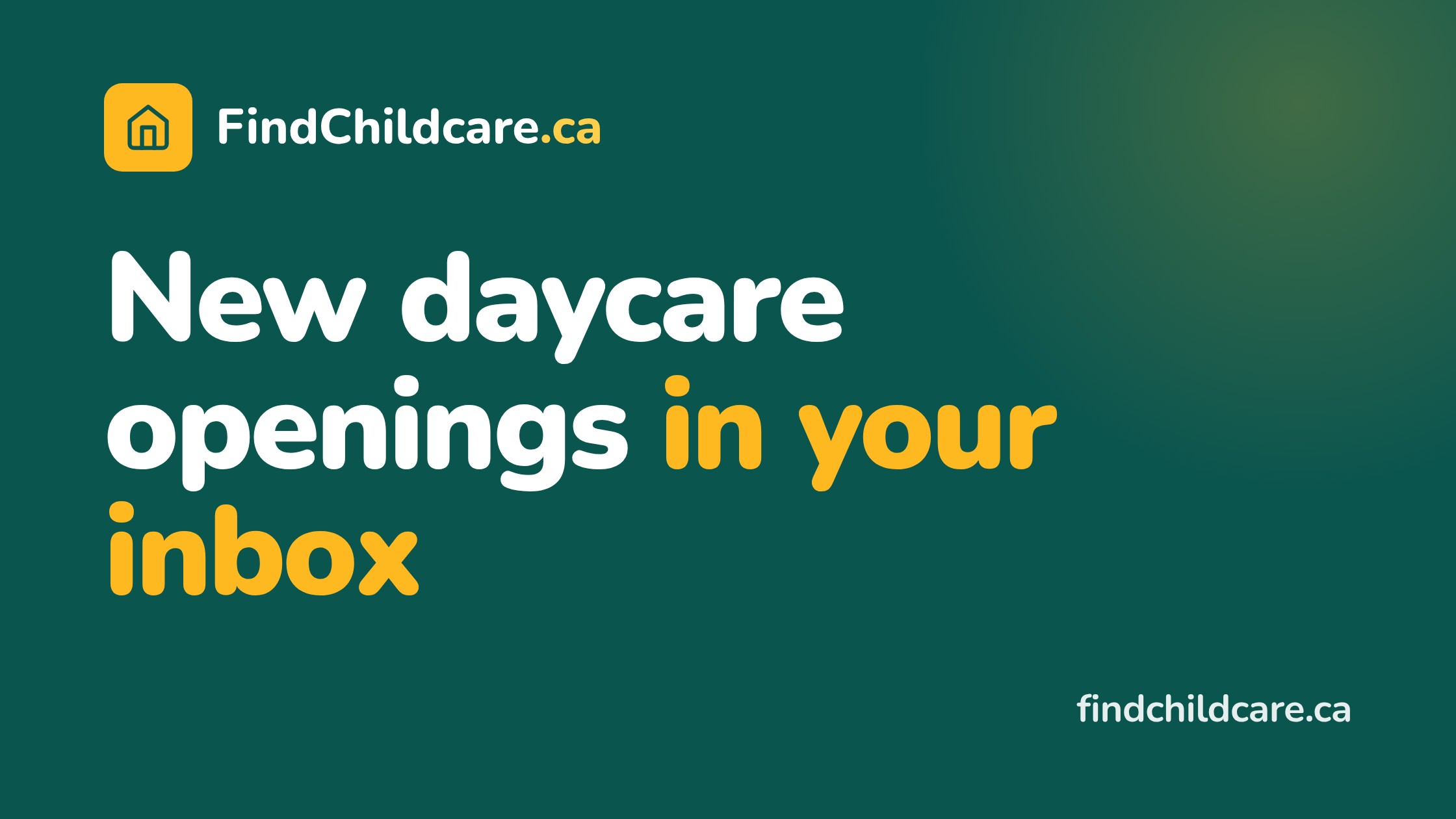 Parent reading a daycare-openings email digest on a phone