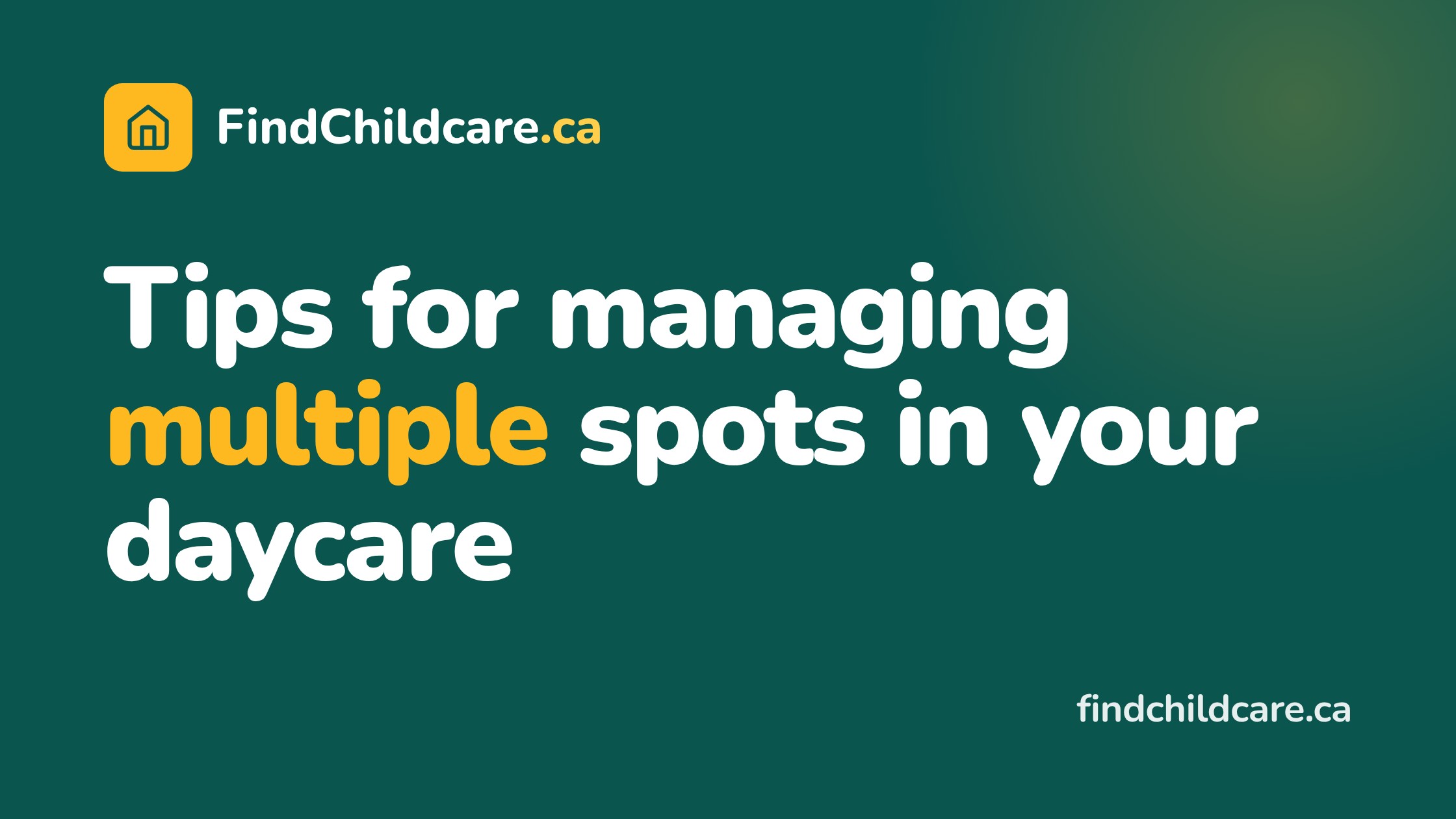 Daycare provider organizing daily activities with children